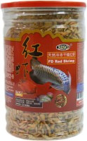 Siso FD Red Shrimp 220g | Healthy Food For All Fishes | 500 g Dry Fish Food