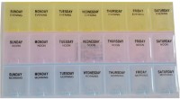 Obencho 7 Day Mediplanner pill organizer Pill Box(Clear) - Price 164 76 % Off  