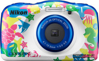 NIKON COOLPIX W100(13 MP, 3x Optical Zoom, 4x Digital Zoom, Multicolor)