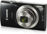 Canon IXUS 185(20 MP, 8x Optical Zoom, 8x Digital Zoom, Black)
