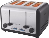 PHILIPS HD2647/20 1800 W Pop Up Toaster(Silver and black)