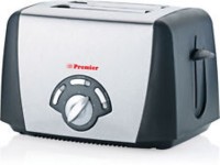 Premier PT SB 800 W Pop Up Toaster(Silver)