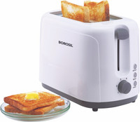 BOROSIL BT0750WPW11 750 W Pop Up Toaster(White)