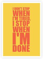 Lab No. 4 Gym and Fitness Typography Print Quotes Poster Paper Print(16.5 inch X 11.5 inch) RS.399.00