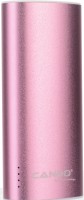 View Cando S104 Sleek 5200 mAh Power Bank(Light Pink, Lithium-ion) Laptop Accessories Price Online(Cando)