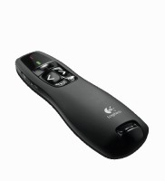 Logitech R400 Wireless Laser Presenter(Black)   Laptop Accessories  (Logitech)