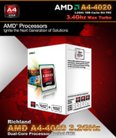 AMD 3.2 GHz FM2 A4 4020 Processor(Metal) RS.2790.00