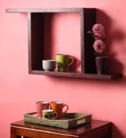 Wooden Art &Toys MDF Wall Shelf(Number of Shelves - 1, Brown)   Furniture  (Wooden Art & Toys)