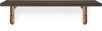 View @home RomanticAres3 Wooden Wall Shelf(Number of Shelves - 1, Brown) Furniture (@home)