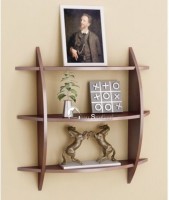 View Onlineshoppee Wooden Wall Shelf(Number of Shelves - 1, Brown) Furniture (Onlineshoppee)