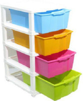 Aristo Houseware Plastic Wall Shelf(Number of Shelves – 4)