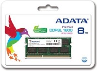 ADATA Premier DDR3 8 GB (Dual Channel) Laptop SDRAM (ADDS1600W8G11-B)(Green)