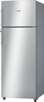 BOSCH 288 L Frost Free Double Door 3 Star Refrigerator(Silver, KDN30VS30I)