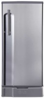 LG 188 L Direct Cool Single Door 1 Star Refrigerator with Base Drawer(Shiny Steel, GL-D191KPZQ)