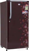 GEM 200 L Direct Cool Single Door 4 Star Refrigerator(PCM Floral (Spicy Red), GRDN-2304 SRTP)
