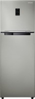 SAMSUNG 345 L Frost Free Double Door 4 Star Refrigerator(Platinum Inox, RT36JSRZESP)