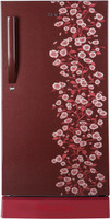 Haier 220 L Direct Cool Single Door 4 Star Refrigerator(Red Daisy, HRD-2204PRD-R/E)