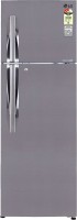 LG 360 L Frost Free Double Door 3 Star Refrigerator(Shiny Steel, GL-D402JPZL)