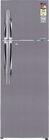 LG 335 L Frost Free Double Door 3 Star Refrigerator(Shiny Steel, GL-D372JPZL)
