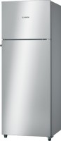 BOSCH 350 L Frost Free Double Door 2 Star Refrigerator(Silver, KDN43VS20I)