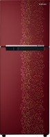 SAMSUNG 253 L Frost Free Double Door 2 Star Refrigerator(Royal Tendril Red, RT28K3022RJ)