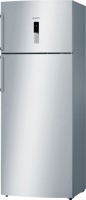 BOSCH 507 L Frost Free Double Door 2 Star Refrigerator(Silver Inox, KDN56XI30I)