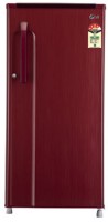 LG 190 L Direct Cool Single Door 3 Star Refrigerator(Burgundy Blaze, GL-205KMGE4)