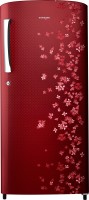 SAMSUNG 192 L Direct Cool Single Door 5 Star Refrigerator(Sanganeri Ring Red, RR19H1747RY)