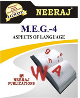 IGNOU MEG-4 Aspects Of Language - Reference Book Including Solved Question Papers (Paperback, Expert Panel of Neeraj Publication)