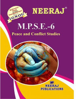 MPSE-6 Peace And Conflict Studies - (IGNOU Help Book For MPSE-6 In English Medium)  (NEERAJ Panel Of Experts)(Paperback, Expert Panel of Neeraj Publication)