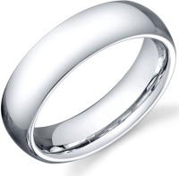 the jewelbox Tungsten Silver Plated Ring