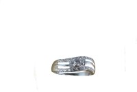 Phoenix Sterling Silver Swarovski Zirconia Sterling Silver Plated Ring