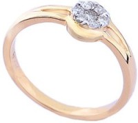 sakshi 18kt Diamond Yellow Gold ring