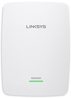 LINKSYS RE3000W N Wi-Fi Range Extender 300 mbps WiFi Range Extender(White, Single Band)