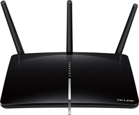 TP-Link Archer D2 AC Wireless Dual Band Gigabit ADSL2+ Modem 750 Mbps Wireless Router(Black, Single Band)