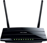 TP-Link TD-W8970 300Mbps Wireless N Gigabit ADSL2+ Modem 300 mbps Wireless Router(Black, Single Band)