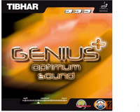 Tibhar genius + optimum sound 11.3 mm Table Tennis Rubber(Black) Tibhar genius + optimum sound 11.3 mm Table Tennis Rubber(Black)