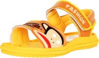 OLE BABY Boys Sports Sandals(Yellow)