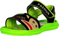 OLE BABY Boys Sports Sandals(Green)