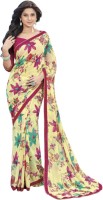 Bhavi Printed Fashion Chiffon Saree(Multicolor) RS.809.00