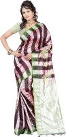 Anushree Saree Self Design Fashion Handloom Poly Silk Saree(Multicolor)