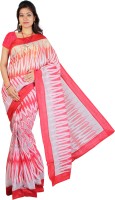 Kanheyas Printed Daily Wear Handloom Cotton Blend Saree(Multicolor)