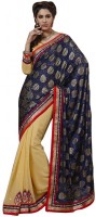 Desi Butik Self Design Fashion Chiffon Saree(Multicolor)