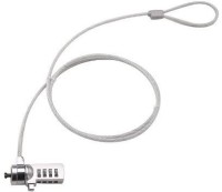 Wire Swipe Security Cable For Notebook/Laptop Lock With Numbers Fits In Kensington Slot B014A1XLLO(Silver)   Laptop Accessories  (Wire Swipe)