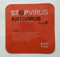 Stop Virus Anti-virus 1.0 User 1 Year(CD/DVD)