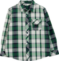 Beebay Boys Checkered Casual Green Shirt RS.398.00