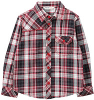 Beebay Boys Checkered Casual Red Shirt RS.378.00