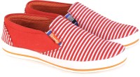 QUARKS Canvas Shoes For Men(Red)