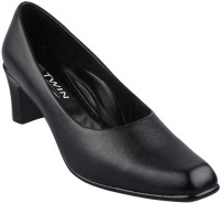 TWIN Slip On Shoes For Women(Black)