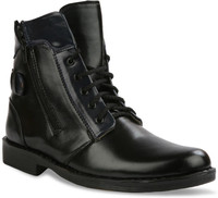 Bacca Bucci Men black Boots(Black) RS.849.00